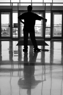 Clean and shiny floor